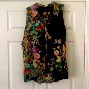 💐 Colorful hi-lo sleeveless top 💐